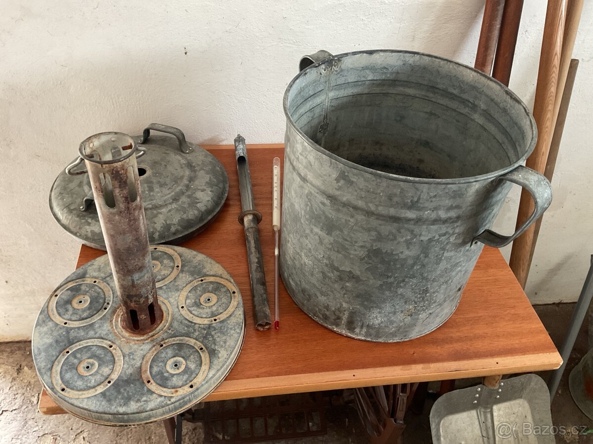 Starý zavařovací hrnec funkční - 5