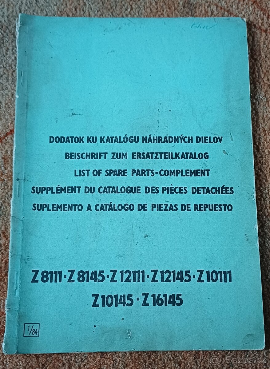 Prodám odborné knihy a příručky na traktory Zetor a Ursus - 5