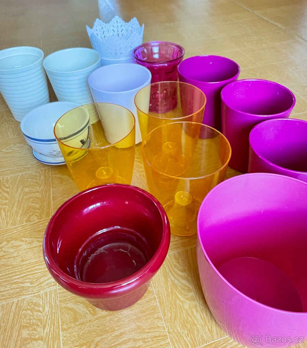 Barevné květináče pro pokojové rostliny - 5