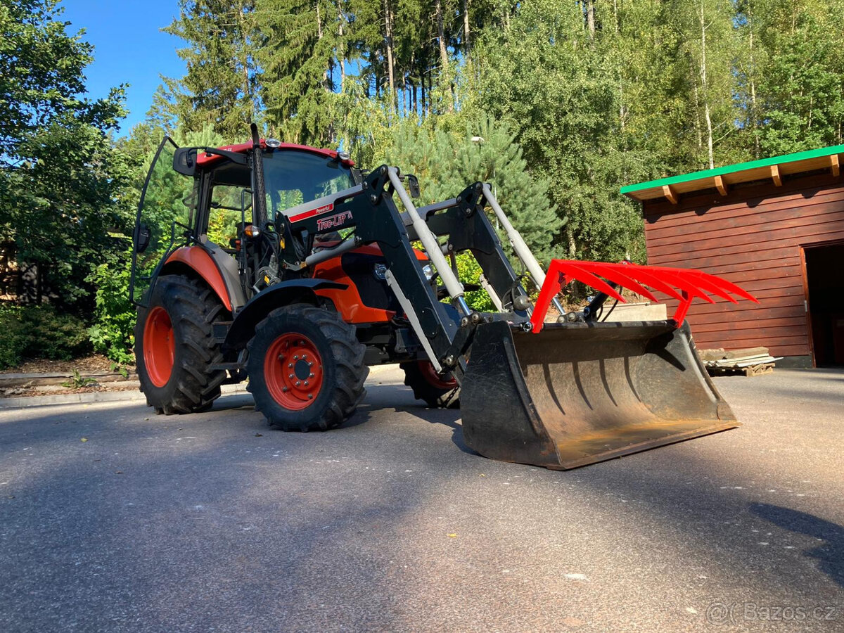 Drapák na hnůj lopaty na smykový nakladač - 5