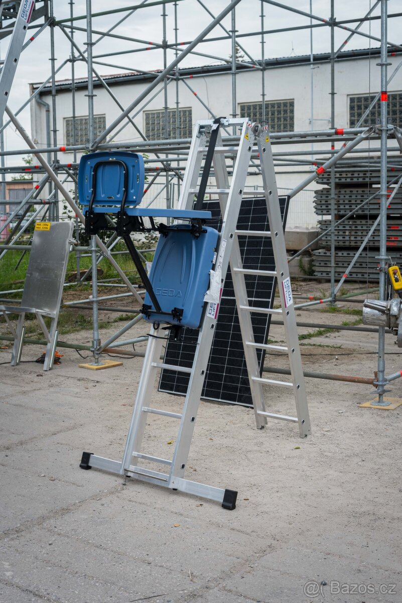 Výtah bateriový GEDA AKKU-LIFT WLAN 120 SET až 10metrů WiFi - 5