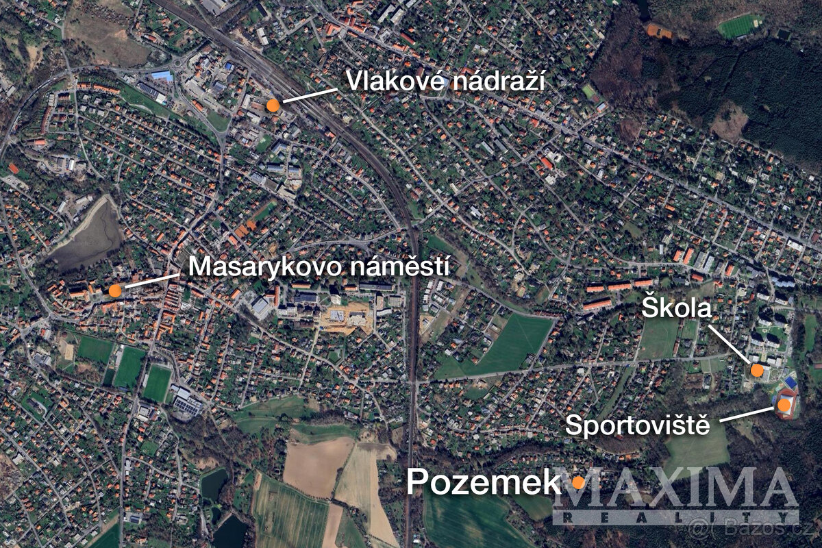 Pozemek o ploše 521 m2 - Říčany, Říčany - 5