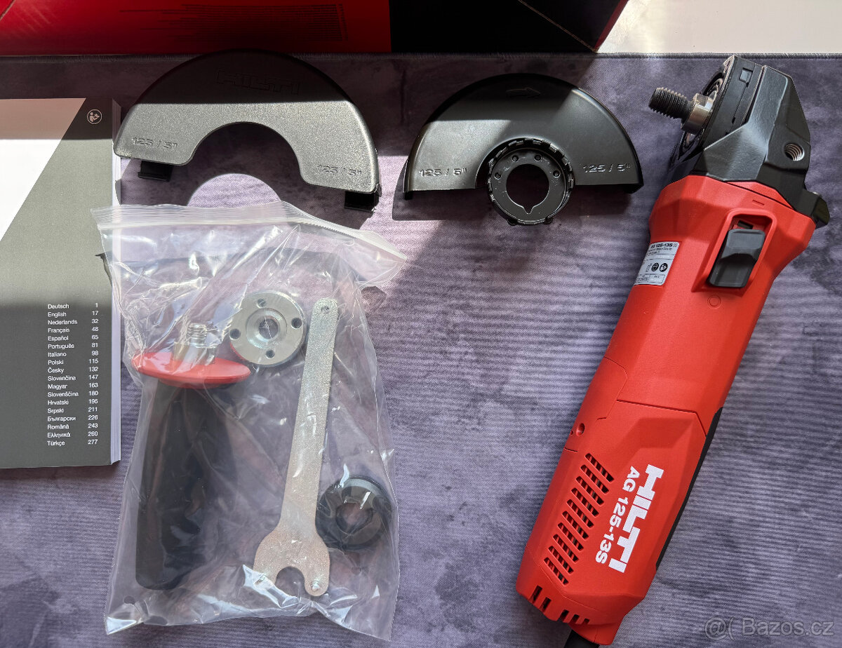 NOVÁ uhlová brúska Hilti AG 125-13S - 5