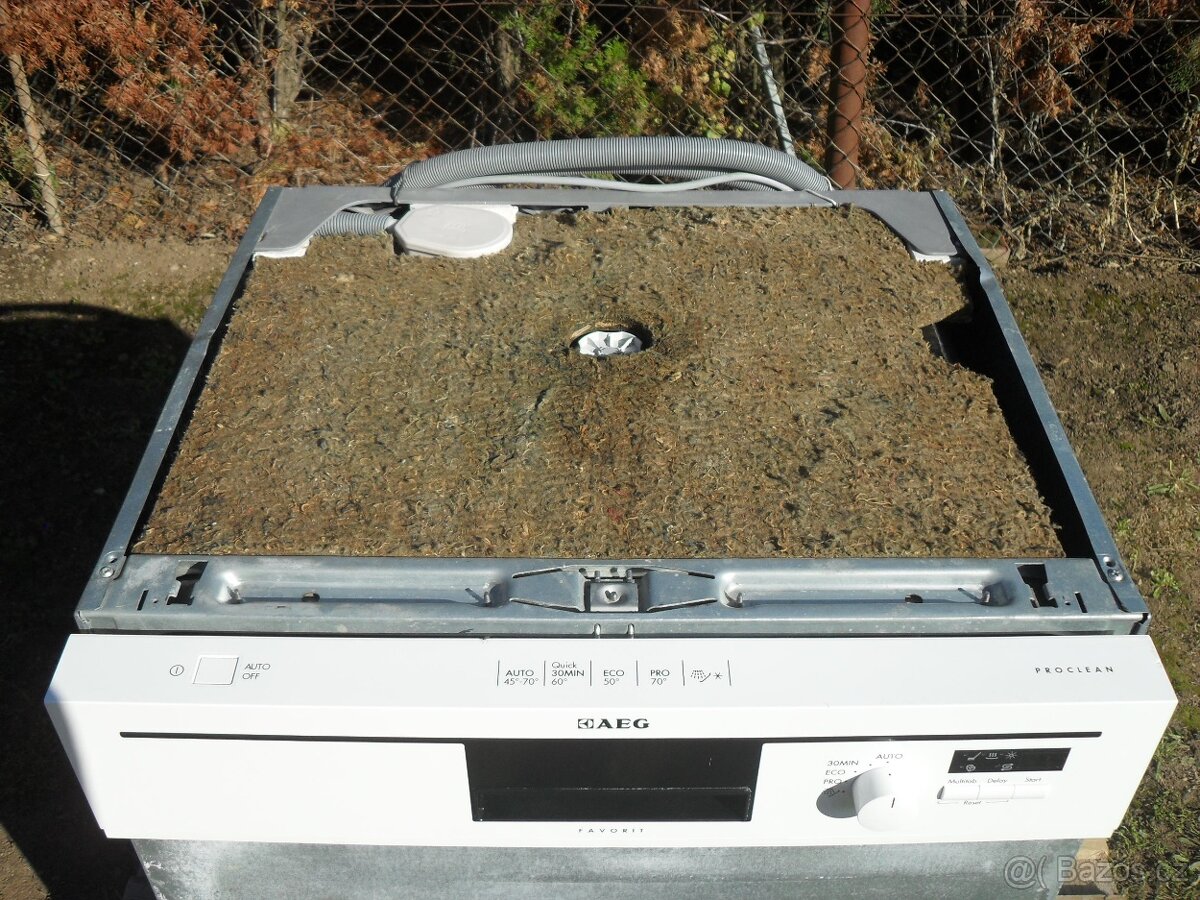 VESTAVNÁ MYČKA AEG,BÍLÝ PANEL,LCD,IKONY,tř.A.,XXL - 5