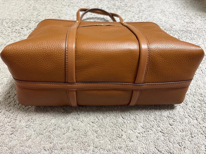 Michael Kors Beck hnědá kožená kabelka - 5