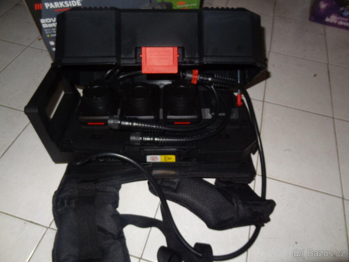 Parkside Napájecí batoh BOX 4 kusy akumulátory PPRA 20 A1 x2 - 5