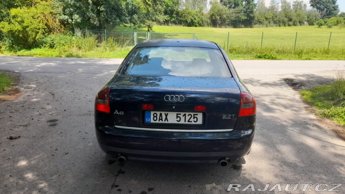 Audi A6 2.7 BiTurbo Quattro 2004 vládní 260 k pěkné Bi Turbo - 5