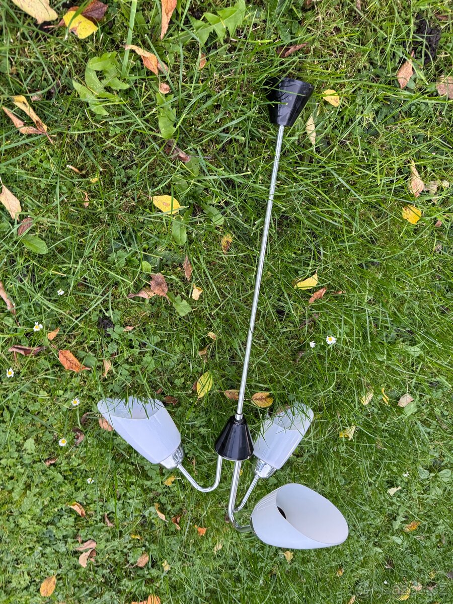 Trojramenný lustr 50. - 60. léta - 5