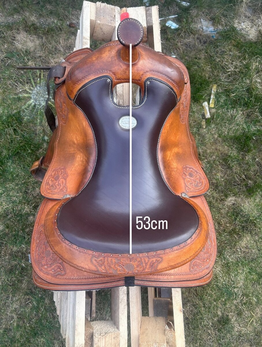 Westernové sedlo Zajac - 5