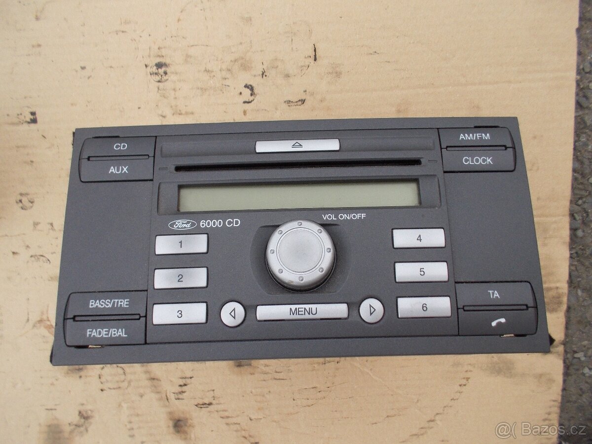 Autorádia Ford Focus II, Fusion CD 6000 - 5
