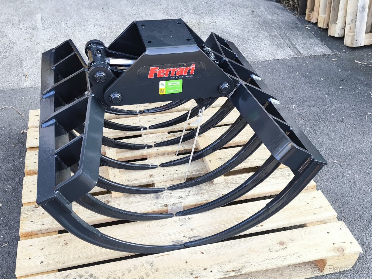 Drapák na sypké hmoty, kovošrot, dřevo - 5