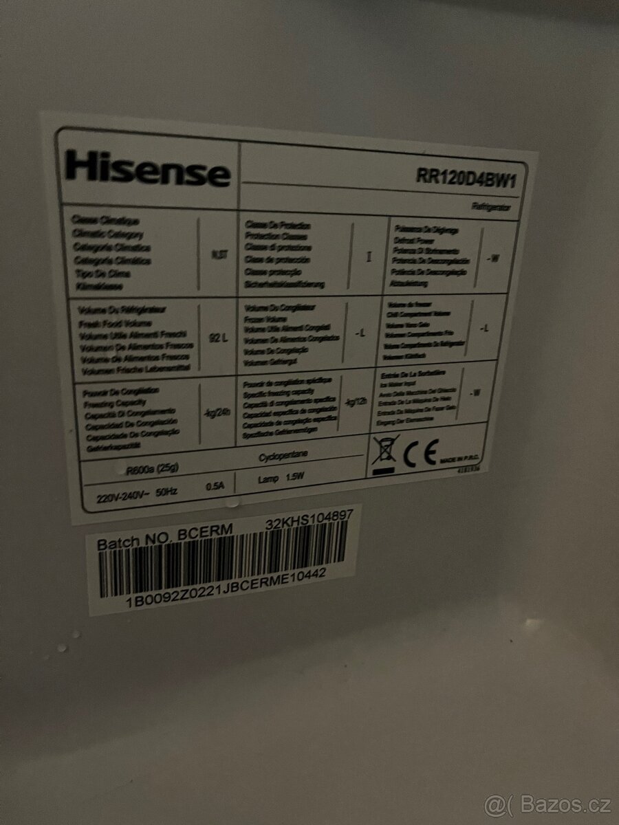 Lednice hisense - 5