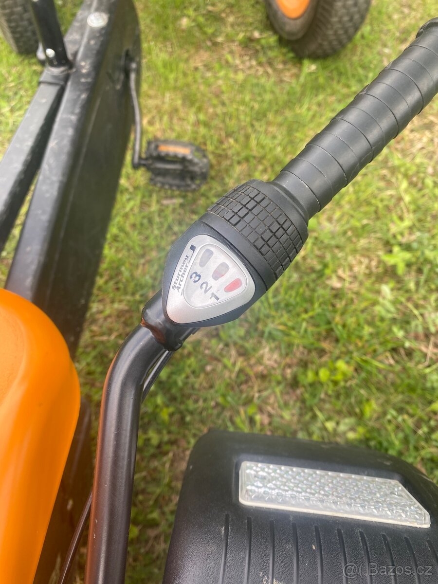 Berg motokára X cross s přívěsem