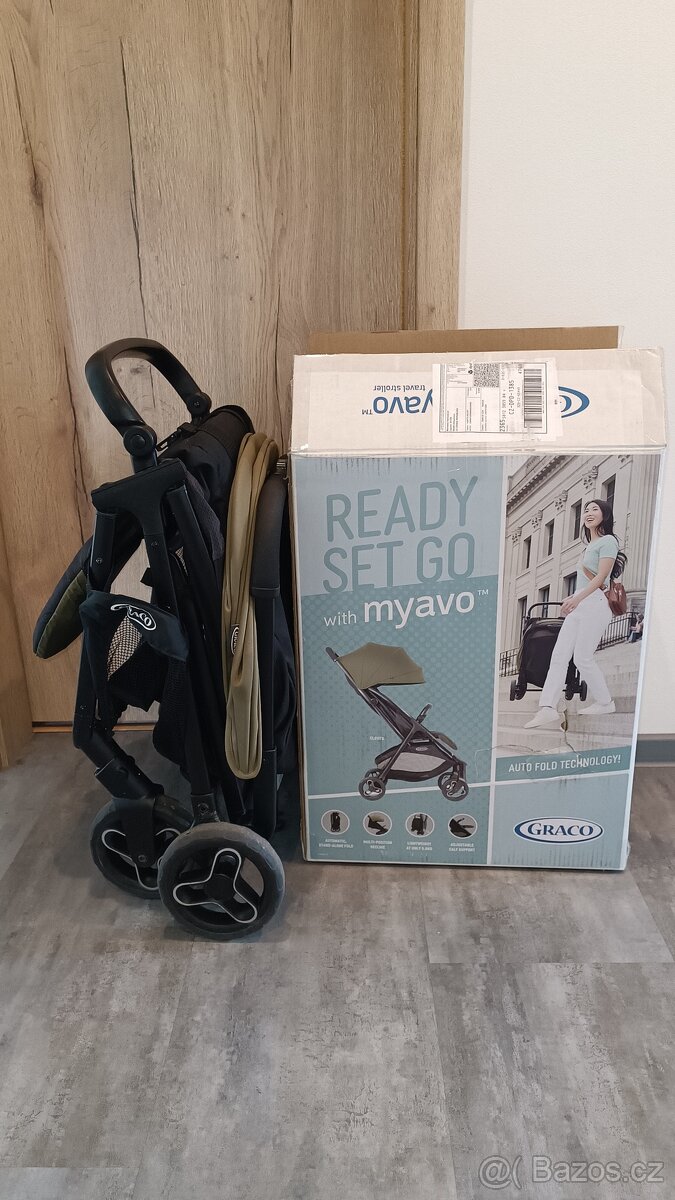👶 Stylový a skladný kočárek Graco Myavo – PRODÁNO - 5