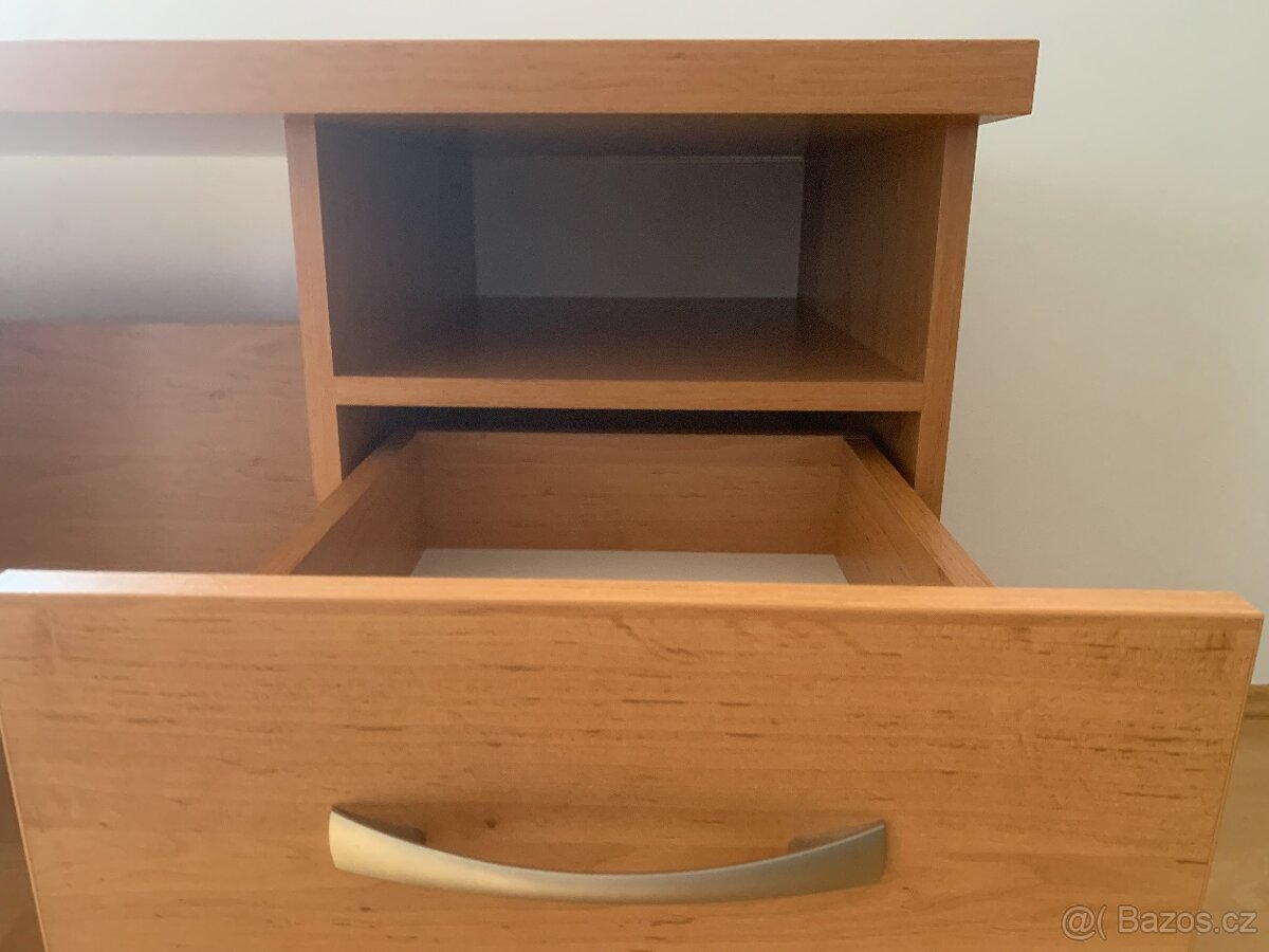 Psací stůl dřevotříska barva olše 60x120 A - 5