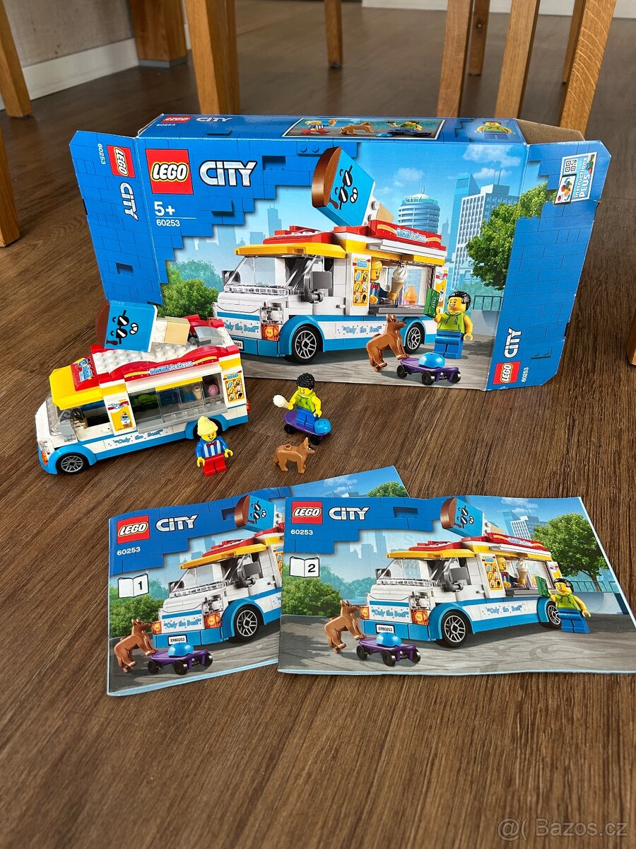 LEGO CITY Zmrzlinářské auto 60253 KOMPLETNÍ - 5
