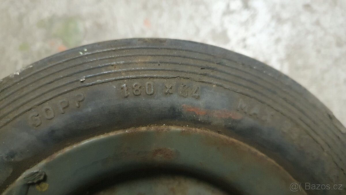 Pojezdová kolečka pogumovaná - 5