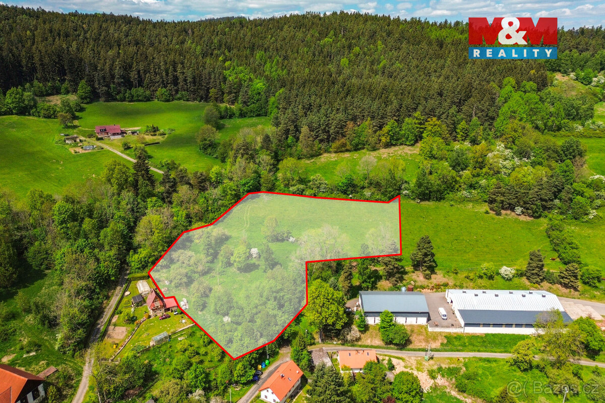 Prodej pozemku k bydlení, 10400 m², Sušice - 5