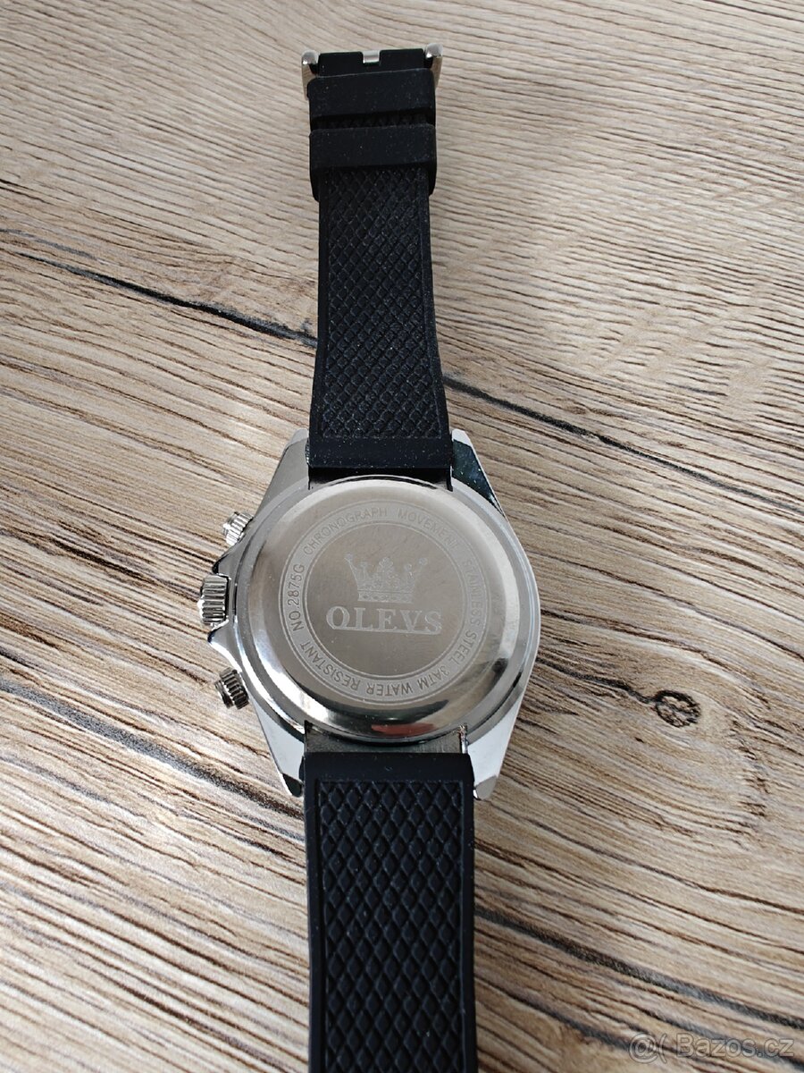 Elegantní quartzový chronograf - Olevs - 5