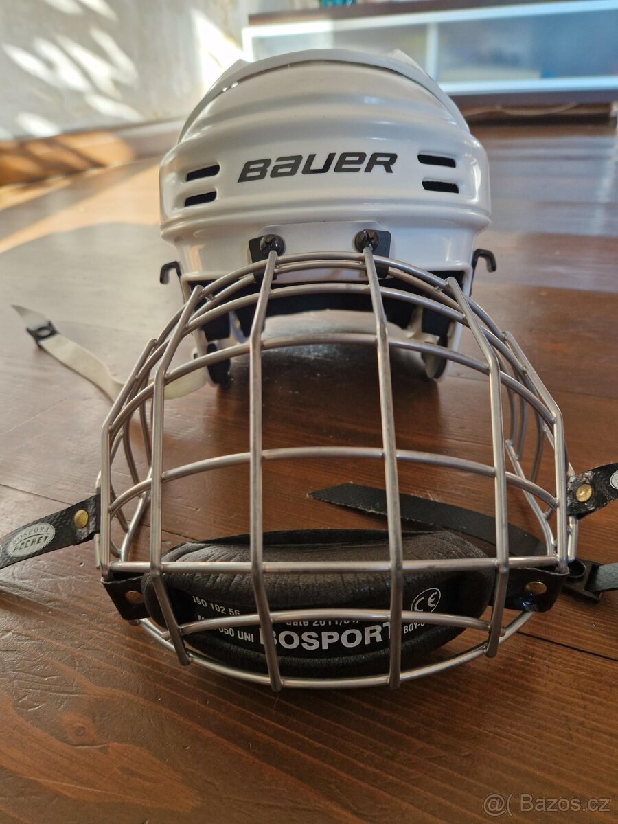 Dětská hokejová helma BAUER s košíkem 52/57 - 5