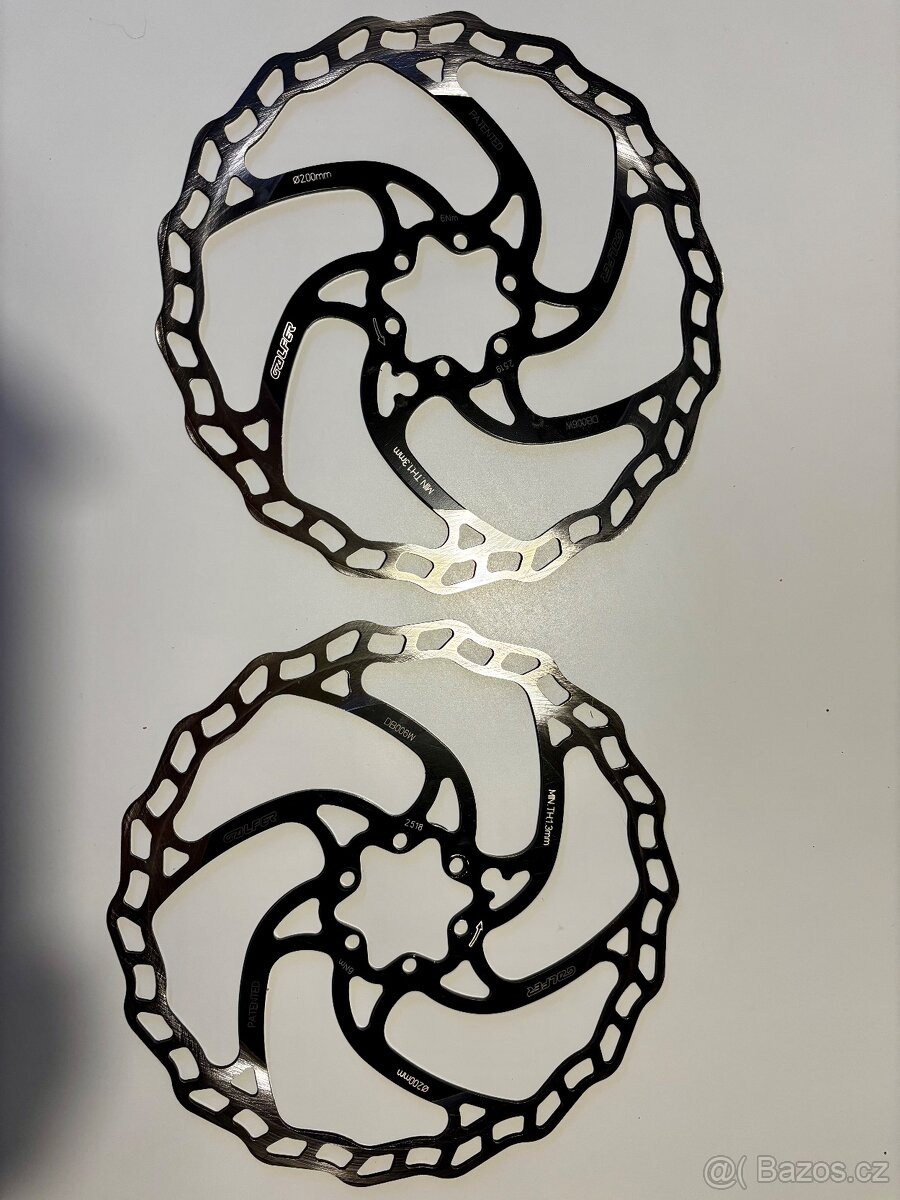 Brzdové kotouče galfer 200mm Shimano 203mm - 5