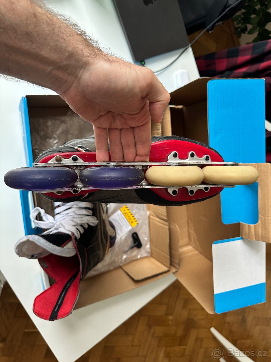 Prodam inline brusle BAUER Vapor X600R vel. 9R - 5