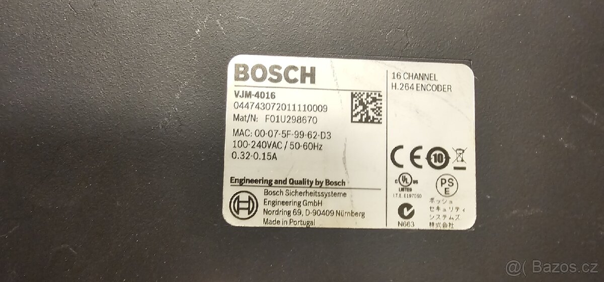 Bosch VIDEOJET multi 4000 - 5