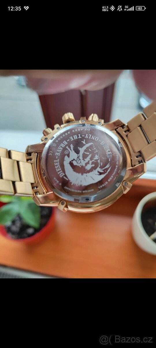 Diesel Griffed DZ4522 Gold - 5