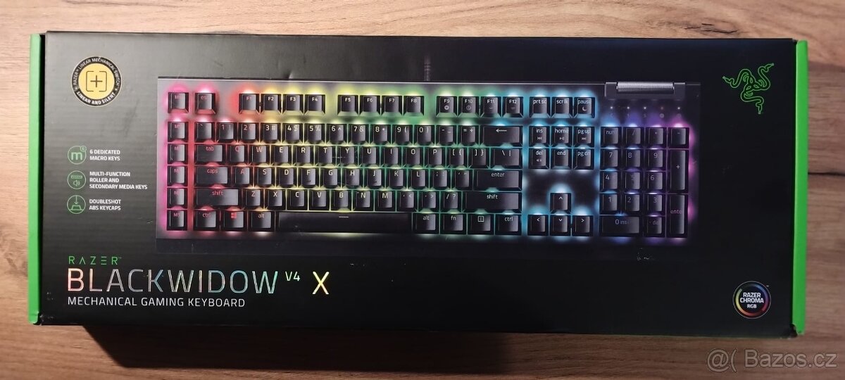 Nová herní mechanická klávesnice Razer BlackWidow V4 X - 5