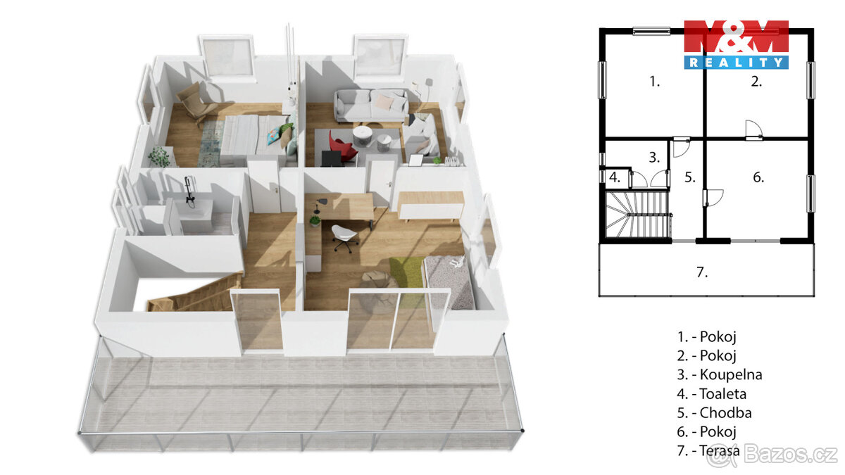 Prodej rodinného domu, 5+1, 969 m², Ledec u Choltic - 5