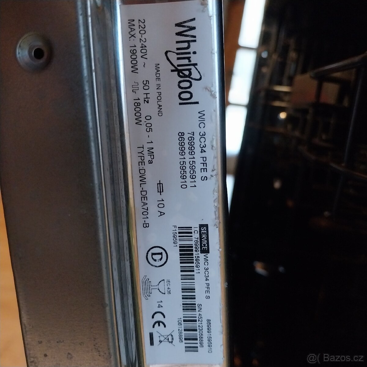 Vestavná myčka whirpool - 5