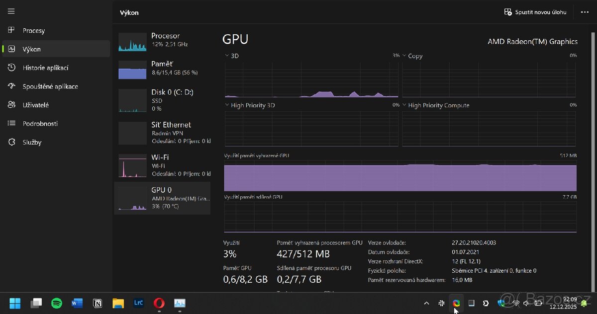 HP envy x360 13' 16 GB, AMD Radeon (poškozený) - 5