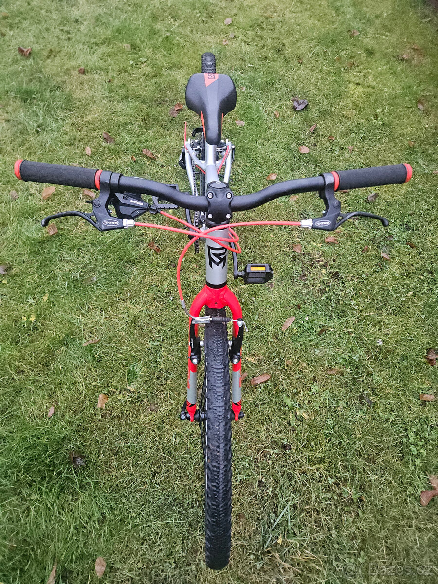 Lehké 24" juniorské horské hliníkové kolo ROCK MACHINE - 5