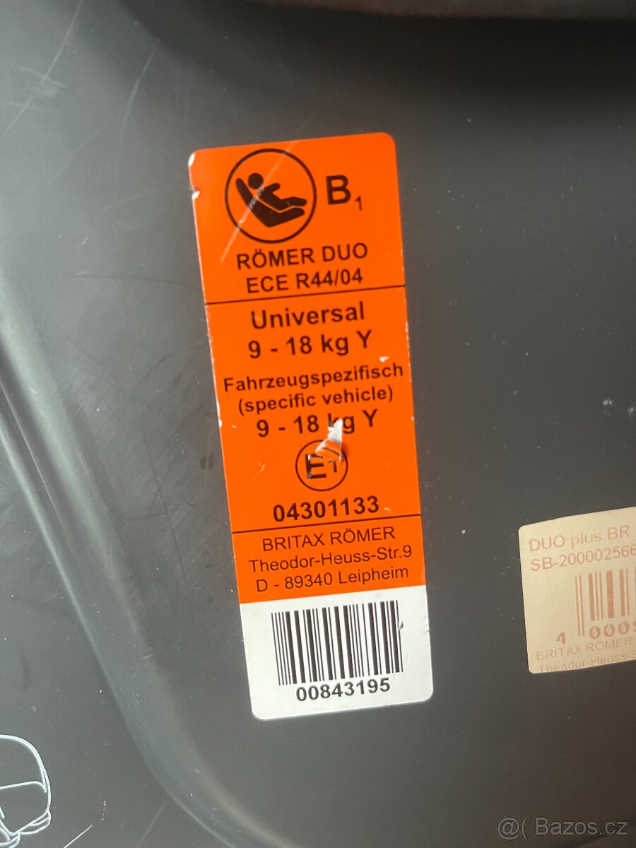 Britax Römer Duo 9-18 kg - 5