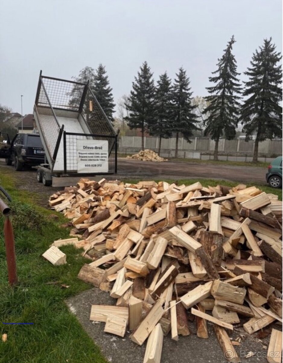 🪵 suché Tvrdé palivové dřevo 🪵 ihned k topení - 5