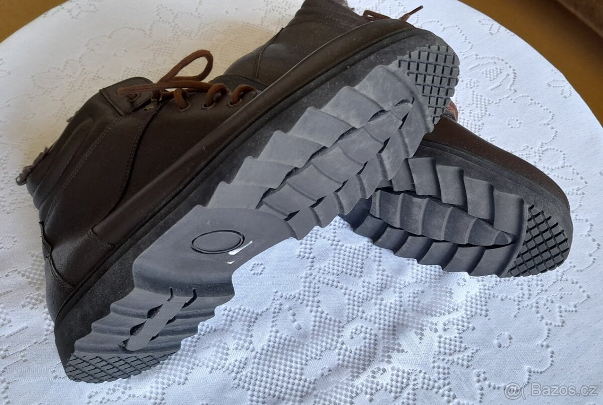 Pánské kožené zimní boty - 5
