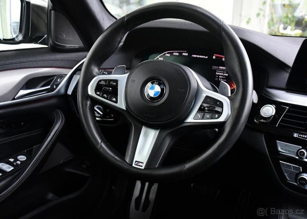 BMW Řada 5 M550d xDrive H/K 1M ČR - 5
