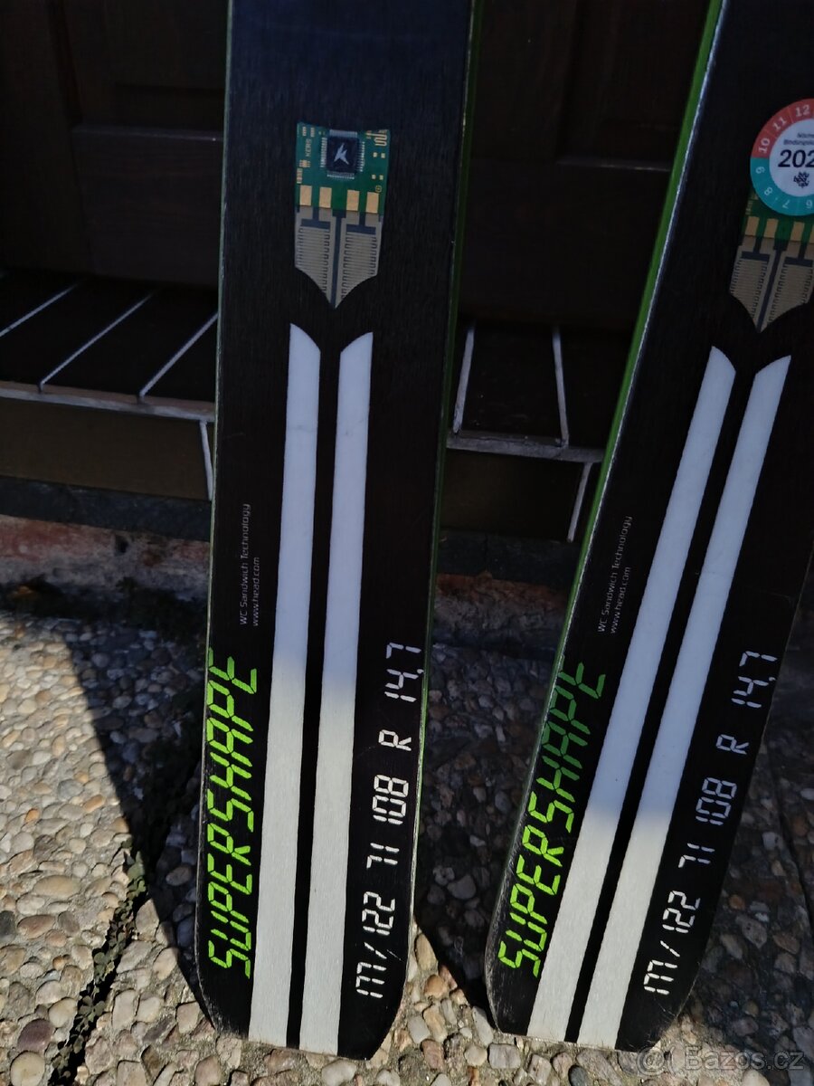 Carvingové lyže HEAT Magnum Supershape délka 177 cm - 5