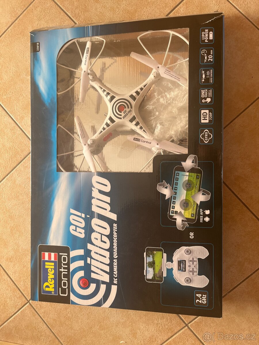 Revell kvadrokoptéra GO Video Pro: skoro nová - 5