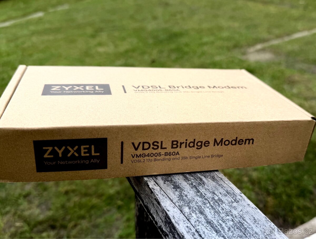 Terminátor CETIN - Zyxel VMG4005-B60A VDSL2 35b Bridge Modem - 5