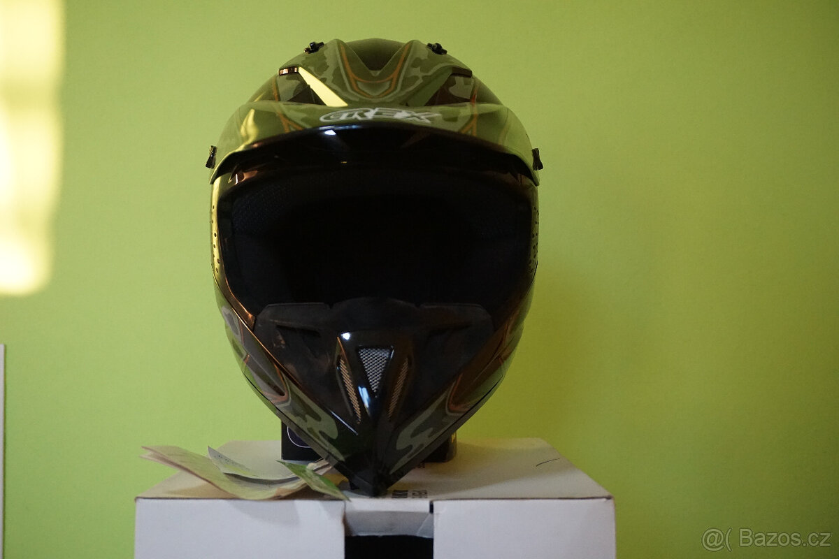 Motokrosová helma Grex C1 Dekor - nová - 5