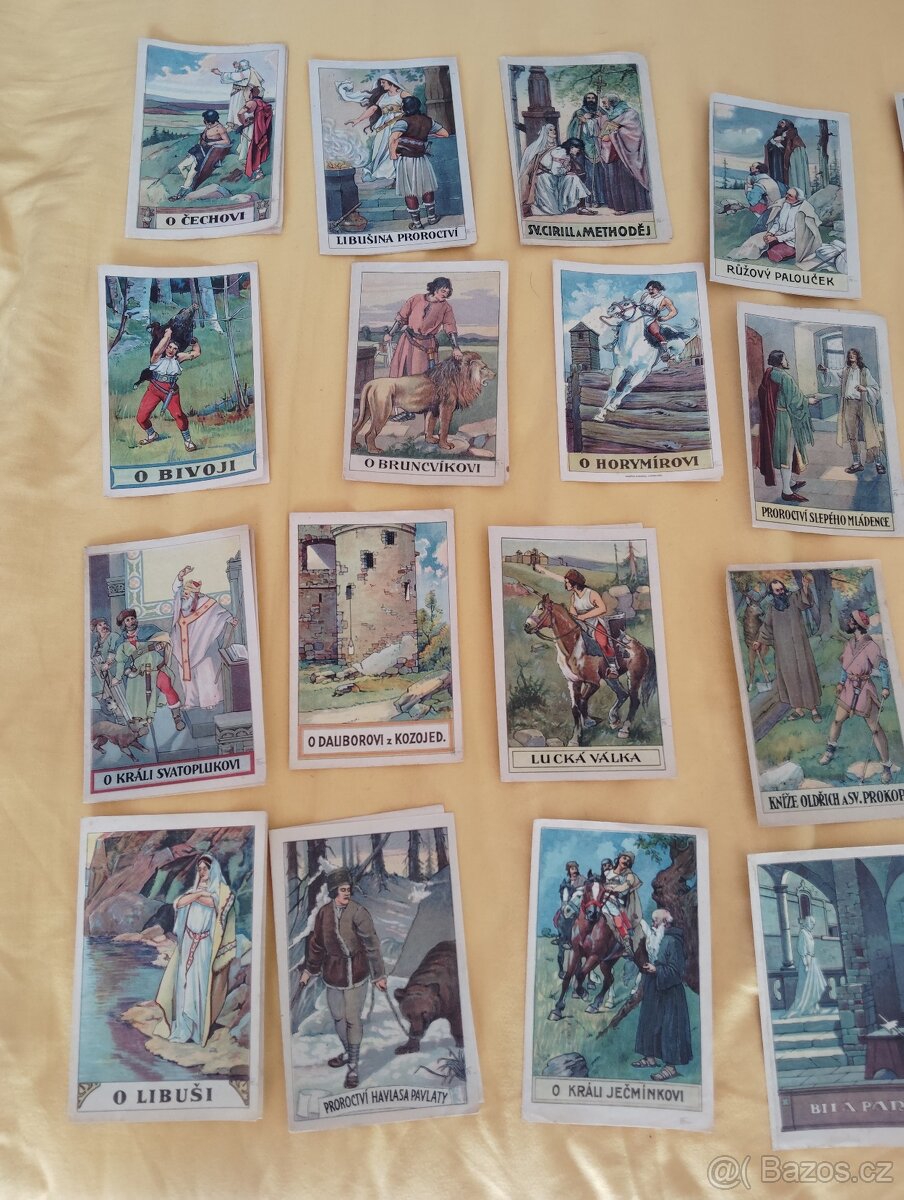 Sběratelské historické kartičky 1.část - 5