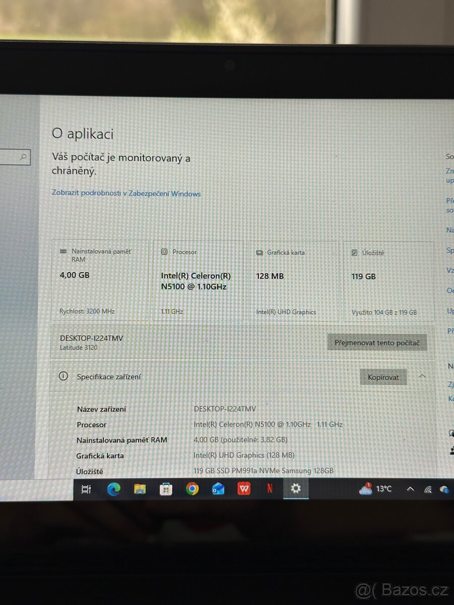 Dell Latitude 3120 – SSD, 4GB RAM - 5