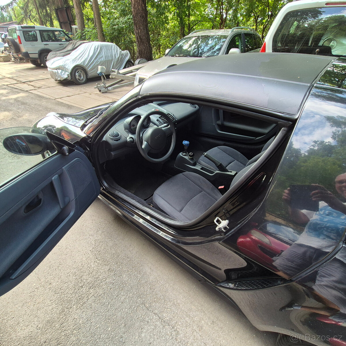 smart roadster 2003 černý - 5