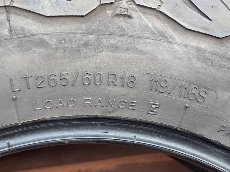 Offroad pneu BFGoodrich A/T 265/60/18