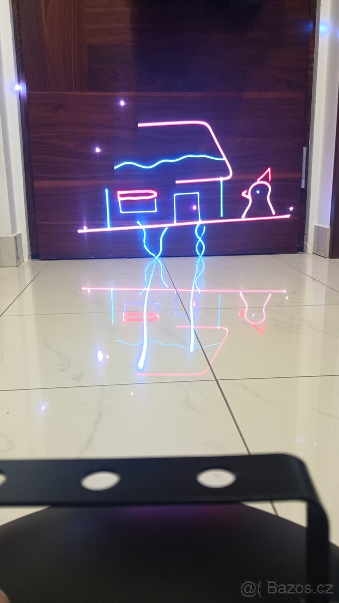 2W RGB grafický laser - NOVÝ - s appkou - 5
