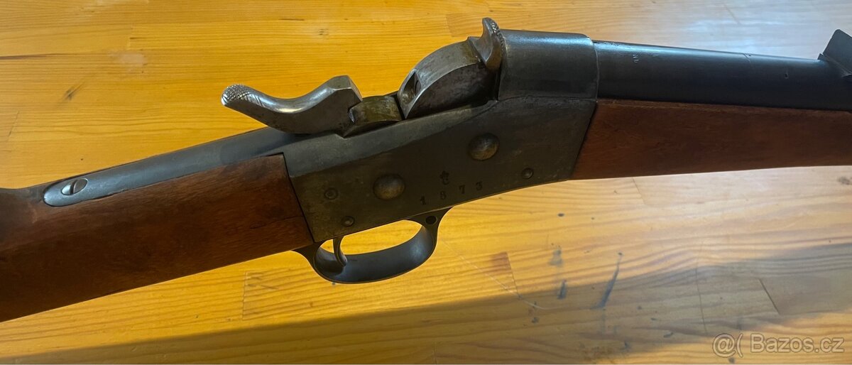 Vojenská puška Rolling Block 1873, 12,7x44 R - 5
