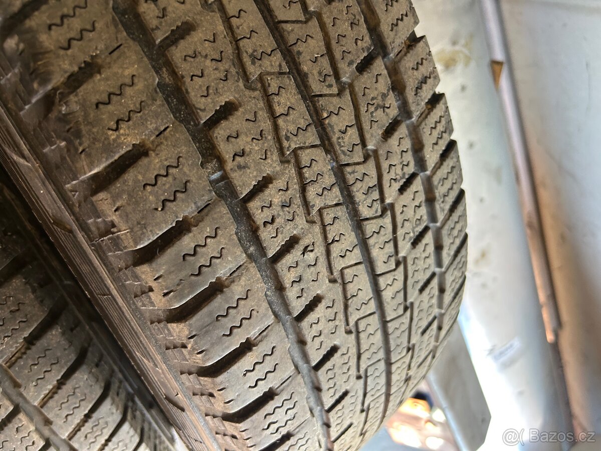 Plechový Disk VW T5 5x120 16” 6 ks + pneu 205/65/16C - 5