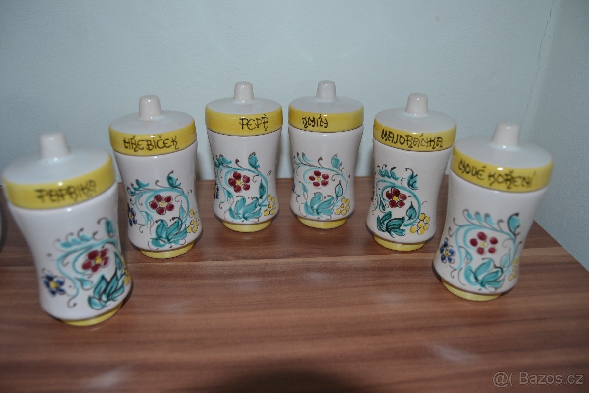 KRÁSNÁ TUPESKÁ KERAMIKA - rozsáhlá sbírka - 5