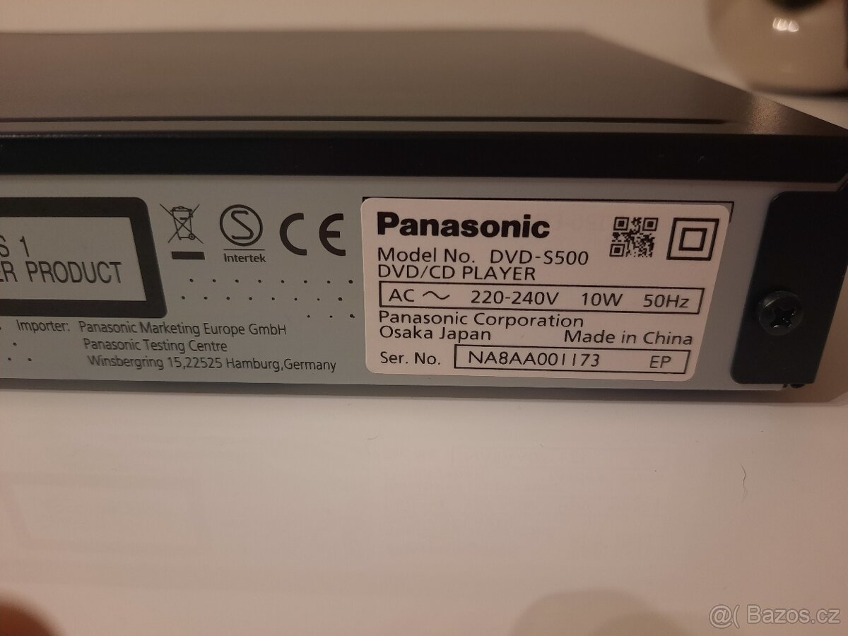 Panasonic CD a DVD přehrávač + dálkový ovladač - 5